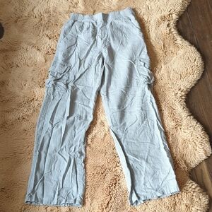 Light Gray Cargo Pants
